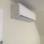 Fujitsu mini splits are great for tight spaces. All units come with heat too.