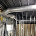Spiral duct work by Rop Host HVAC