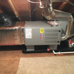 Nice and neat install by Rop Host HVAC in Chadwick Beach